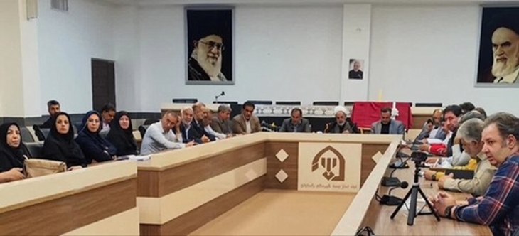 جلسه شورای ساماندهی سالمندان شهرستان رفسنجان